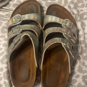 Size 37 the strapped birkenstocks